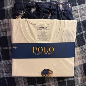 Polo by Ralph Lauren teddy bear pajamas never worn